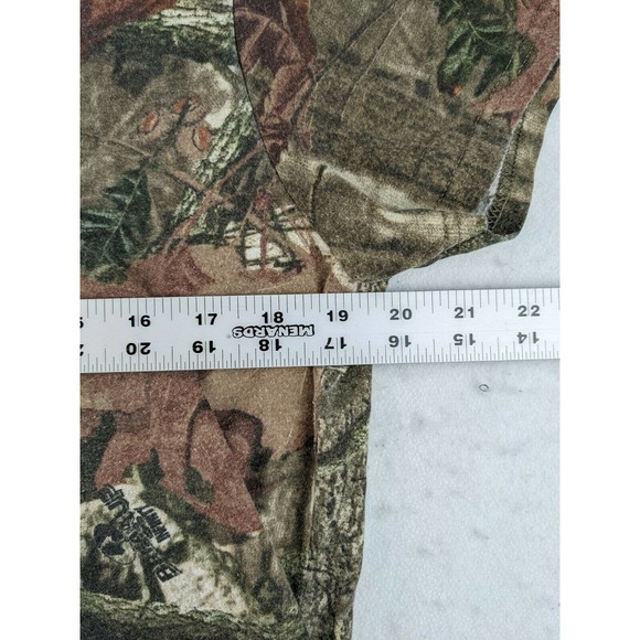 Womens Mossy Oak Break Up Infinity Camo T Shirt Size L Hunting Green Brown - Picture 7 of 9